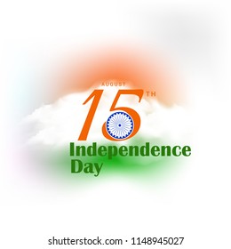 Illustration Of Happy Independence Day Background.
