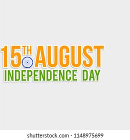 Illustration Of Happy Independence Day Background.