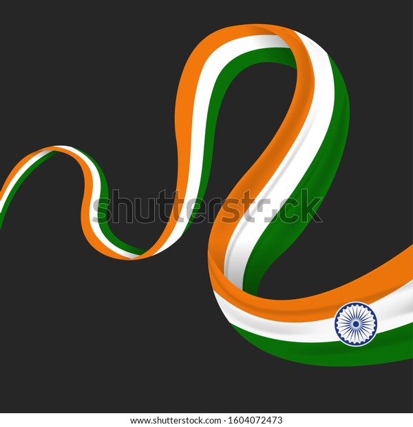 Illustration Happy India Republic Day Celebration Stock Vector (Royalty ...