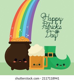 illustration of happy patricks day