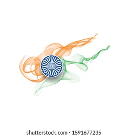 illustration for Happy Republic day of India celebration.26 January