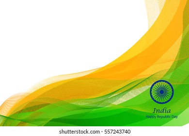 illustration of Happy Republic Day of India background