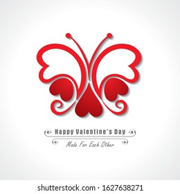 Illustration of Happy Valentines Day Greeting Stock vector