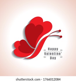 Illustration of Happy Valentines Day Greeting Stock vector