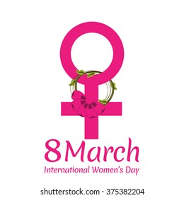 illustration of Happy Women's Day concept