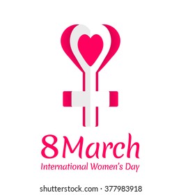 illustration of Happy Women's Day concept