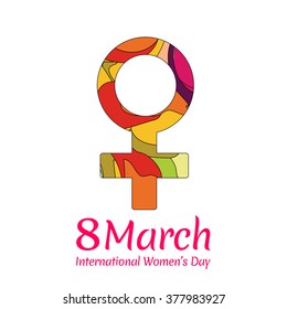 illustration of Happy Women's Day concept