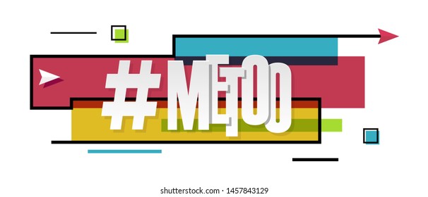 Illustration of "Hashtag Me Too"