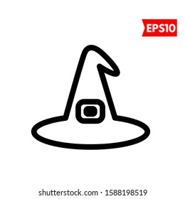 illustration of hat flat icon