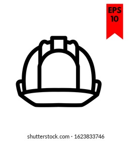 illustration of hat flat icon