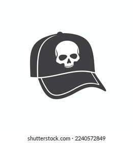 ilustración de sombrero, icono de sombrero, arte vectorial.