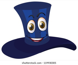 illustration of a hat on a white background