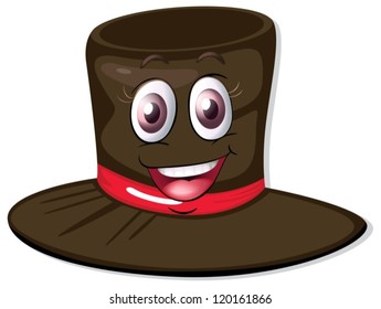 illustration of a hat on a white background