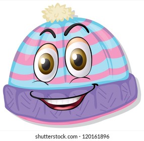 illustration of a hat on a white background