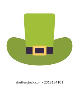 Illustration of hat patrick day item design