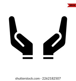 illustration of health glyph icon