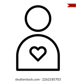 illustration of health line icon