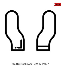 illustration of health line icon