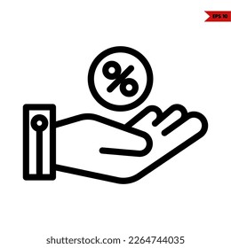 illustration of health line icon