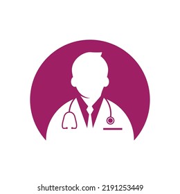 Illustration of health workers,doctor flat design