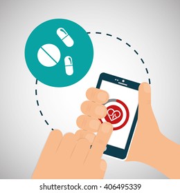 illustration of healthy lifestyle , editable vector