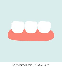 Illustration of Healthy Teeth Dental Care