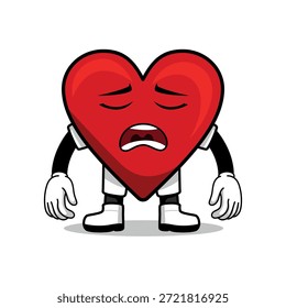 Illustration heart  shaped