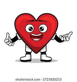 Illustration heart  shaped
