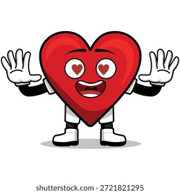 Illustration heart  shaped