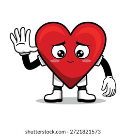 Illustration heart  shaped