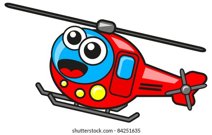 illustration of helicopter