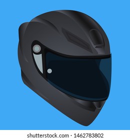 Illustration of a helmet or helmet