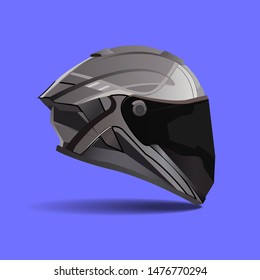 Illustration of a helmet or helmet