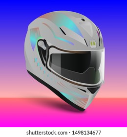 Illustration of a helmet or helmet