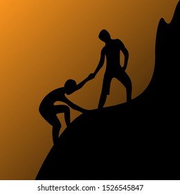 illustration of helping others (acts of kindness)