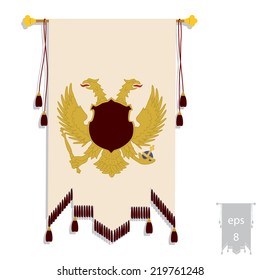 Illustration of heraldic eagle,  heraldic,  eagle, heraldic bird