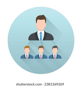Illustration of hierarchy and subordination