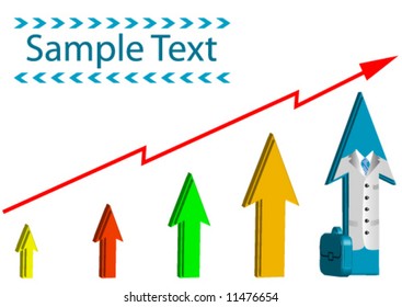 Illustration of hierarchy with text-box
