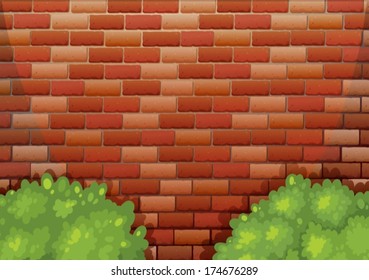 Illustration of a high stonewall