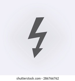 Illustration of high voltage sign
