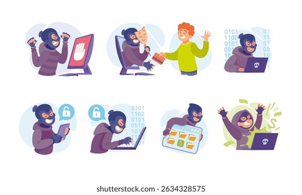 Illustration highlighting the importance of Cybersecurity Awareness and Online Safety