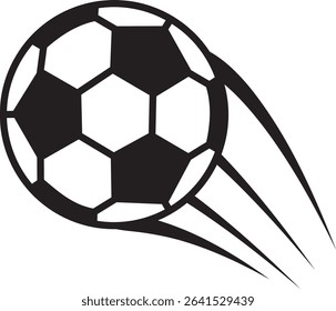illustration of a high-speed ball soaring upward