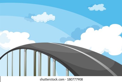 Illustration of a highway