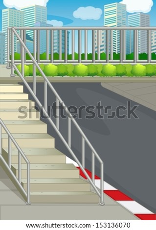 Similar – Image, Stock Photo red railing and white chimney of old boat against blue sky