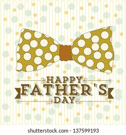 Illustration of hipster culture or father's day, vector illustration