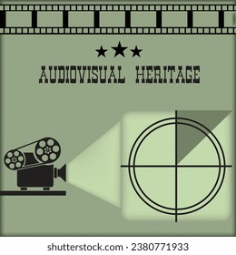 Illustration of the historical value of Audiovisual Heritage
