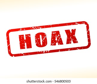 Illustration of hoax text 