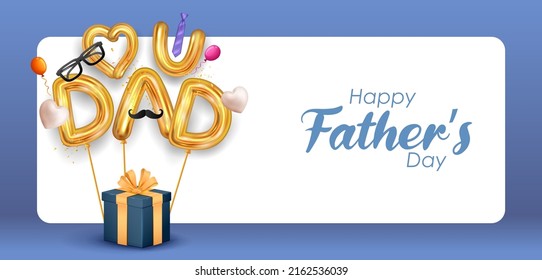 illustration of holiday greetings background for Happy Father's Day