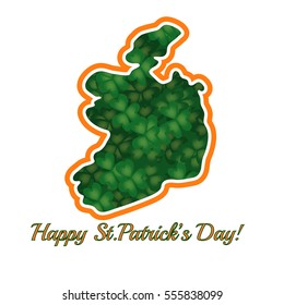 Illustration for the holiday St.Patrick's Day. Vector.