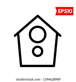 illustration of home flat icon